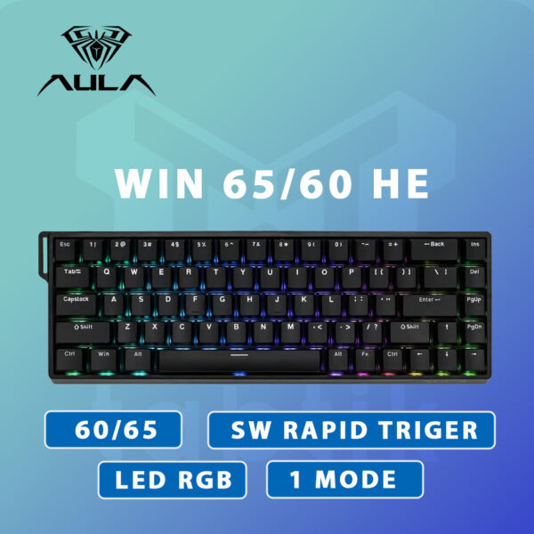 Aula Win 60/65 HE (Rapid Trigger | 1 Mode | Led RGB)