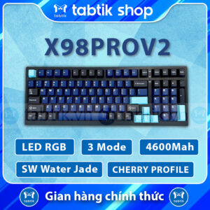 XINMENG X98 PRO V2 ( Cherry Profile |3 Mode | Mạch Xuôi | 4600mAh)