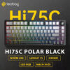 Leobog Hi75C Pro - Polar Black (3 Mode/Hot Swap/ Led RGB/ Mạch Xuôi)