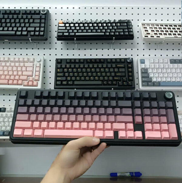Monka K100 Full Size Led RGB | Mạch Xuôi | 3 Mode 8000mah) - Ảnh 2