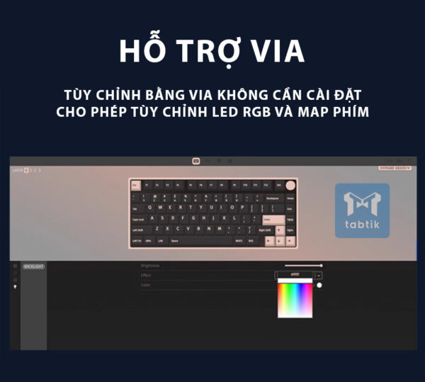 Bàn Phím Cơ Monka A75 Max Polar Black - Nhôm (3 Mode | Led RGB | Hot Swap) - Ảnh 3