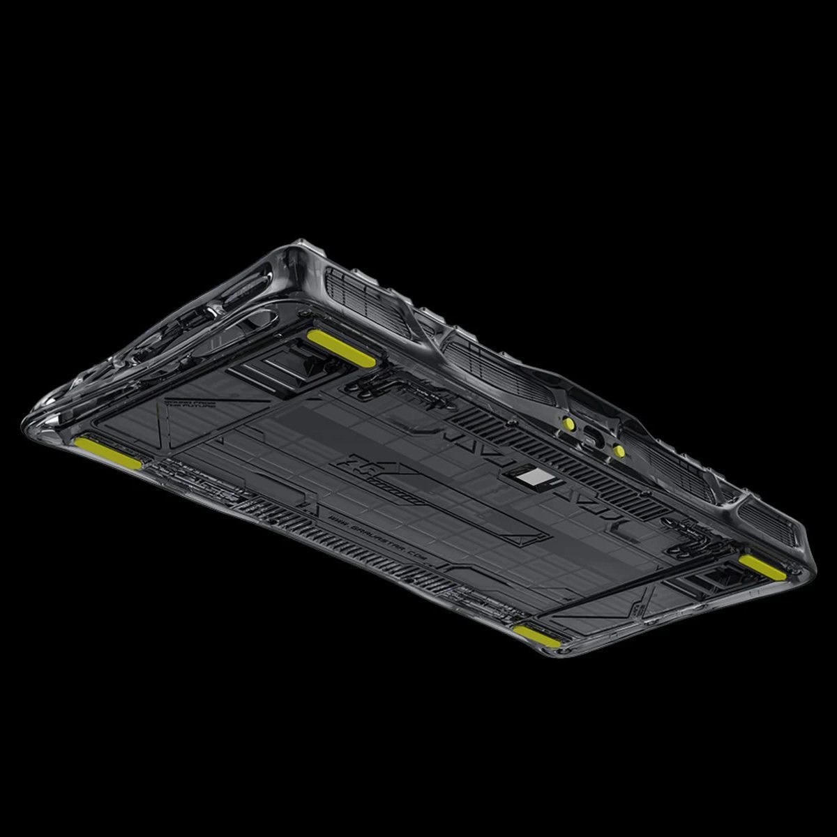 Bàn phím cơ Gravastar Mercury K1 Lite – Transparent Black (3 Mode | Gasket Mount | Hot-swap 5 pin | Led RGB) - Ảnh 6