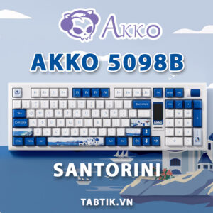 [Pre-Order] Bàn phím AKKO 5098B Santorini - Fullsize (RGB | Hotswap | Akko V3 Piano Pro)