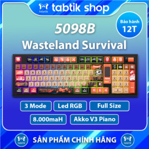 Bàn phím AKKO 5098B Wasteland Survival - Full size (Led RGB | Hotswap | Akko V3 Piano Pro)