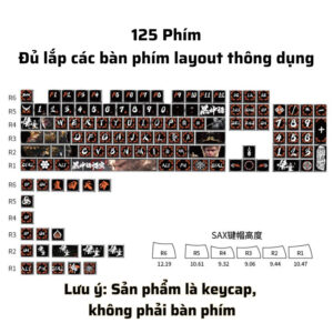 Keycap pudding Black Wukong