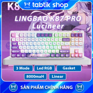 Bàn phím cơ Lingbao K98 PRO Lucineer - 3 Mode